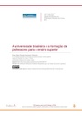 A universidade brasileira e a formação de professores para o ensino superior