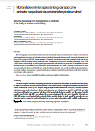 Mortalidade em internações de longa duração como indicador da qualidade da assistência hospitalar ao idoso