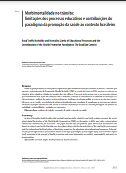 Morbimortalidade no trânsito: limitações dos processos educativos e contribuições do paradigma da promoção da saúde ao contexto brasileiro