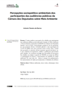 Socio-political-environmental perceptions of participants in the public hearings of the Brazilian Representative House on Environment