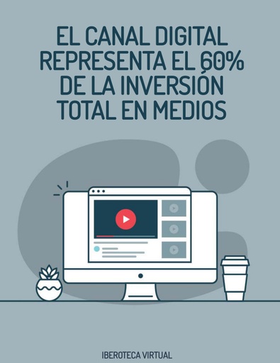 EL CANAL DIGITAL REPRESENTA EL 60% DE LA INVERSIÓN TOTAL EN MEDIOS