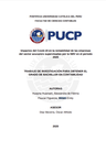 Impactos del Covid-19 en la rentabilidad de las empresas del sector azucarero supervisadas por la SMV en el periodo 2020