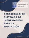 DESARROLLO DE SISTEMAS DE INFORMACIÓN PARA LA EDUCACIÓN