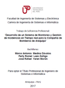 Desarrollo de un sistema de monitoreo y gestión de incidencias en tiempo real para la compañía de Bomberos de Arequipa