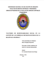 Factores de responsabilidad social en la gestión de las empresas microfinancieras de la región de Apurímac