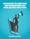 CONQUISTA EL MERCADO RESTAURANTERO CON PUBLICIDAD EFECTIVA