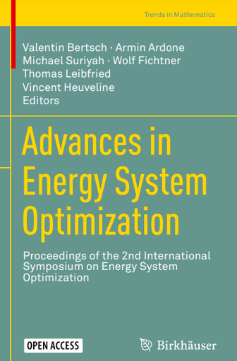 Advances in Energy System Optimization