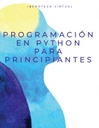 PROGRAMACIÓN EN PYTHON PARA PRINCIPIANTES