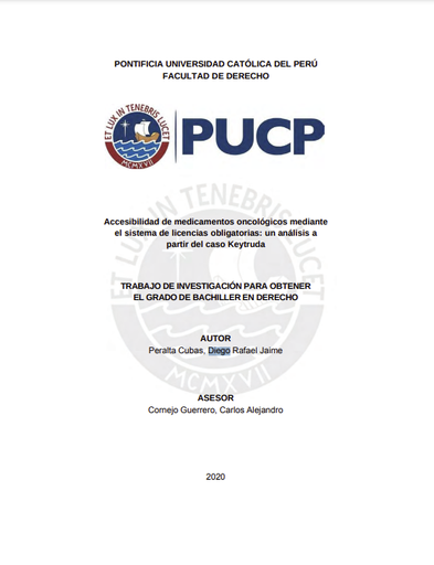 Accesibilidad de medicamentos oncológicos mediante el sistema de licencias obligatorias: un análisis a partir del caso Keytruda