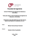 Propuesta para implementar una PMO para el área de sistemas de la empresa ALFA GL