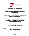 Estudio de la Tecnología Streaming en redes dual stack IPV4/IPV6 para la transmisión multimedia