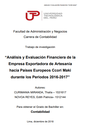 Análisis y Evaluación Financiera de la Empresa Exportadora de Artesanía hacia Países Europeos Ccori Maki Periodo 2016-2017