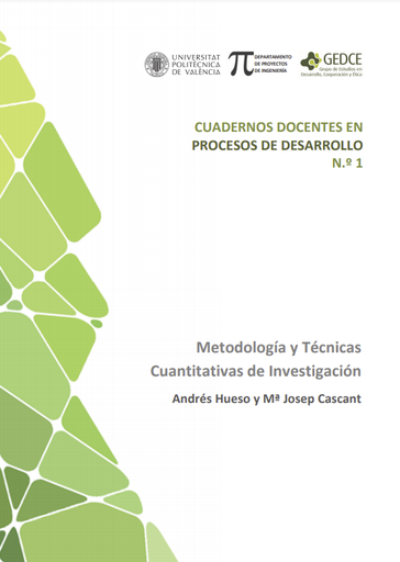 Metodología y Técnicas Cuantitativas de Investigación