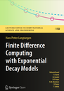 Finite Difference Computing with Exponential Decay Models