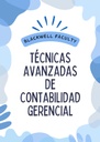 TÉCNICAS AVANZADAS DE CONTABILIDAD GERENCIAL
