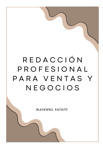 REDACCIÓN PROFESIONAL PARA VENTAS Y NEGOCIOS