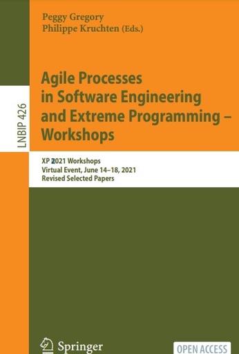 Agile Processes in Software Engineering and Extreme Programming - Workshops