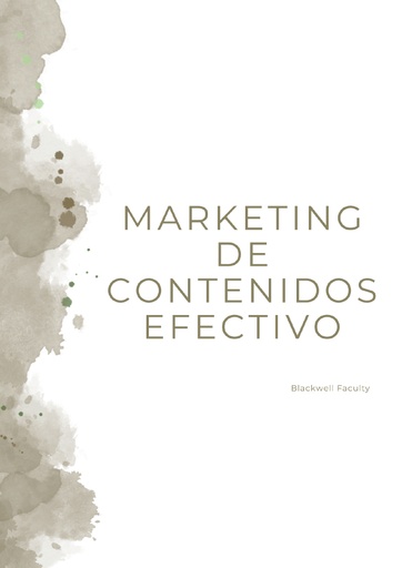 MARKETING DE CONTENIDOS EFECTIVO