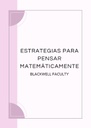 ESTRATEGIAS PARA PENSAR MATEMÁTICAMENTE