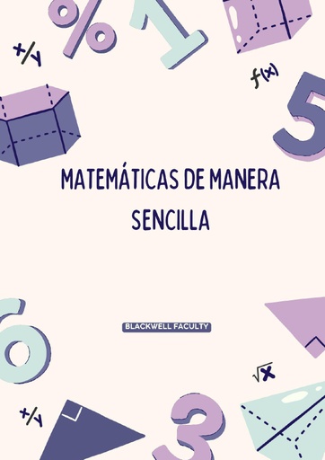 MATEMÁTICAS DE MANERA SENCILLA