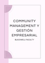 COMMUNITY MANAGEMENT Y GESTIÓN EMPRESARIAL