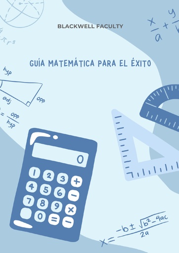 GUÍA MATEMÁTICA PARA EL ÉXITO