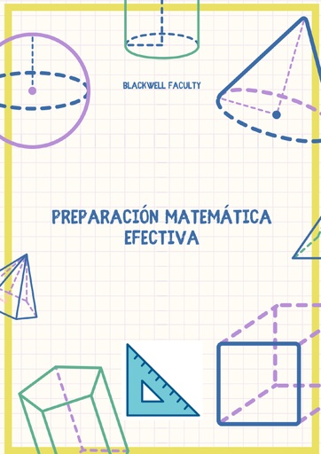 PREPARACIÓN MATEMÁTICA EFECTIVA