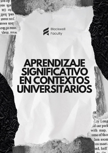APRENDIZAJE SIGNIFICATIVO EN CONTEXTOS UNIVERSITARIOS