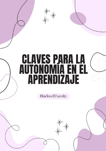 CLAVES PARA LA AUTONOMÍA EN EL APRENDIZAJE