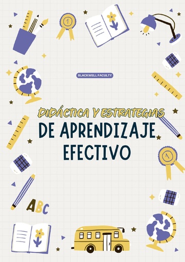 DIDÁCTICA Y ESTRATEGIAS DE APRENDIZAJE EFECTIVO