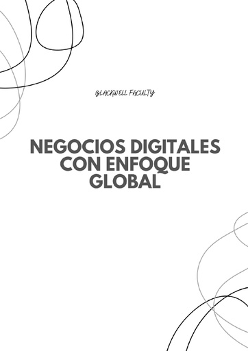 NEGOCIOS DIGITALES CON ENFOQUE GLOBAL