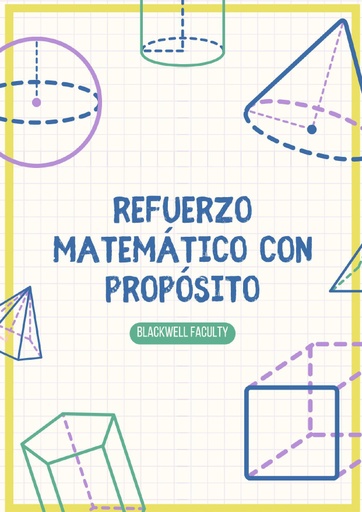 REFUERZO MATEMÁTICO CON PROPÓSITO
