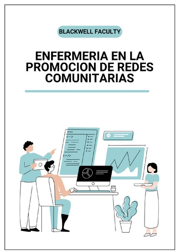ENFERMERIA EN LA PROMOCION DE REDES COMUNITARIAS