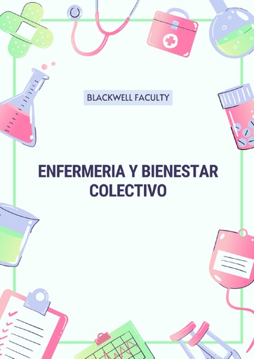 ENFERMERIA Y BIENESTAR COLECTIVO