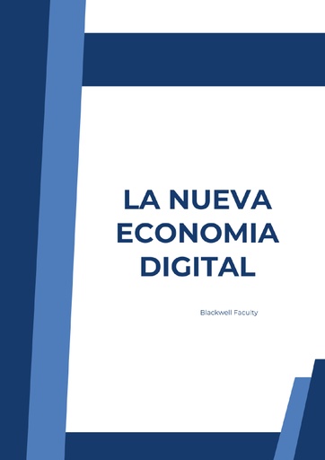 LA NUEVA ECONOMIA DIGITAL