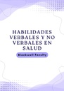 HABILIDADES VERBALES Y NO VERBALES EN SALUD