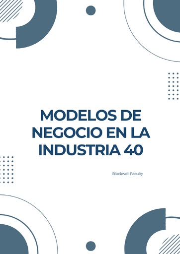 MODELOS DE NEGOCIO EN LA INDUSTRIA 40