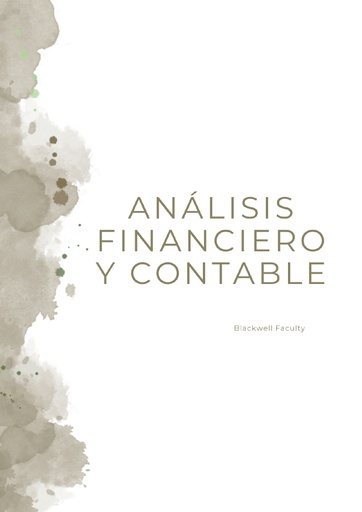 ANÁLISIS FINANCIERO Y CONTABLE