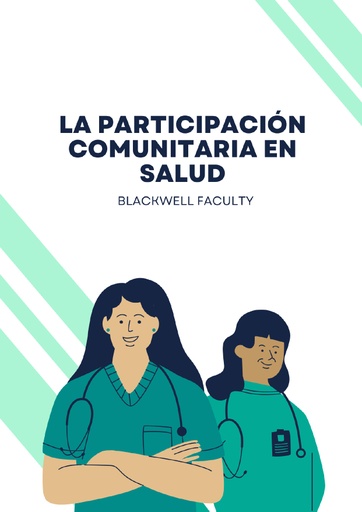 LA PARTICIPACIÓN COMUNITARIA EN SALUD