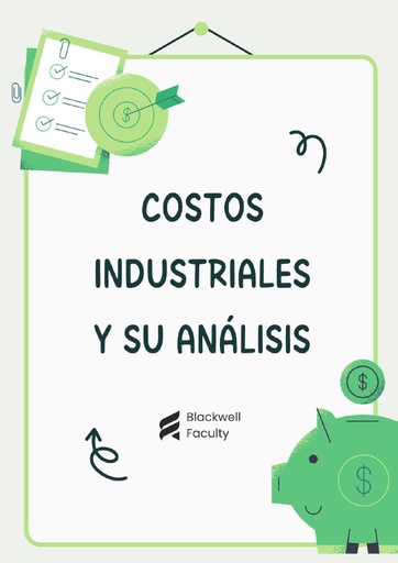 COSTOS INDUSTRIALES Y SU ANÁLISIS