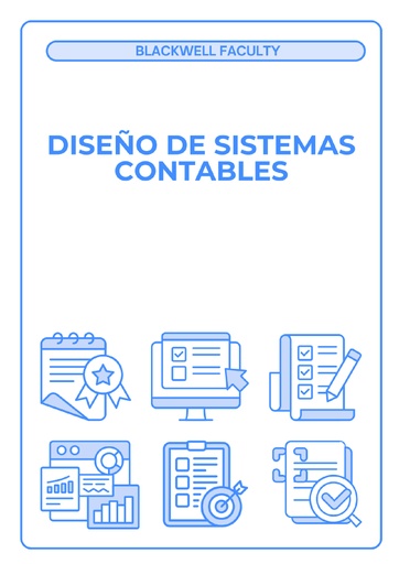 DISEÑO DE SISTEMAS CONTABLES