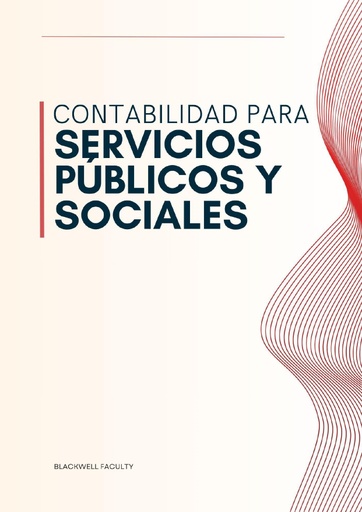 CONTABILIDAD PARA SERVICIOS PÚBLICOS Y SOCIALES