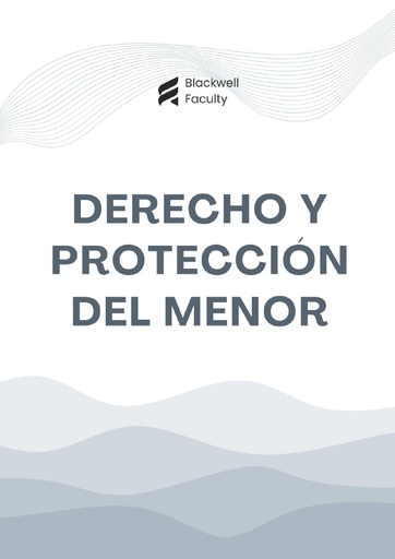 DERECHO Y PROTECCIÓN DEL MENOR