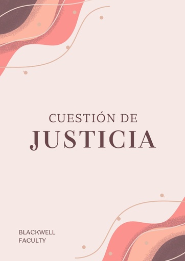CUESTIÓN DE JUSTICIA