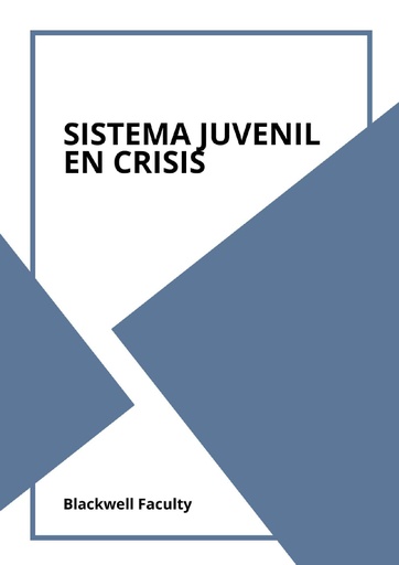 SISTEMA JUVENIL EN CRISIS