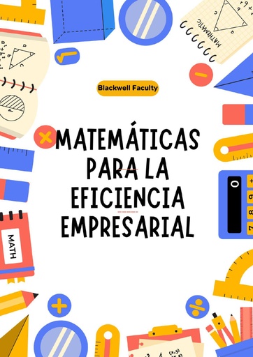 MATEMÁTICAS PARA LA EFICIENCIA EMPRESARIAL