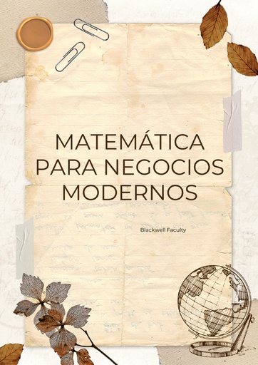 MATEMÁTICA PARA NEGOCIOS MODERNOS