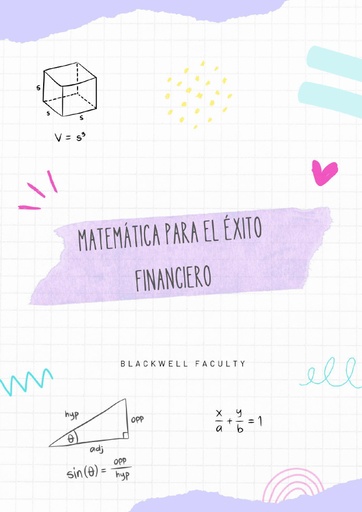 MATEMÁTICA PARA EL ÉXITO FINANCIERO