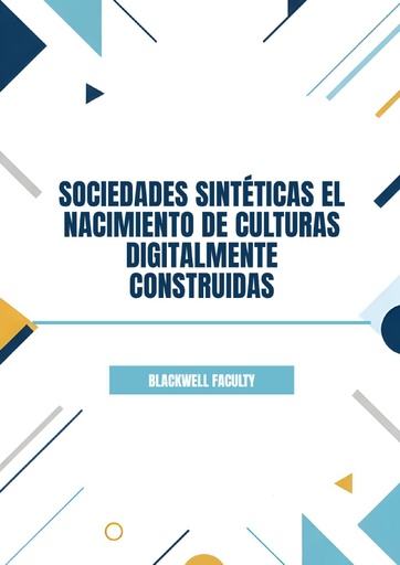 SOCIEDADES SINTÉTICAS EL NACIMIENTO DE CULTURAS DIGITALMENTE CONSTRUIDAS