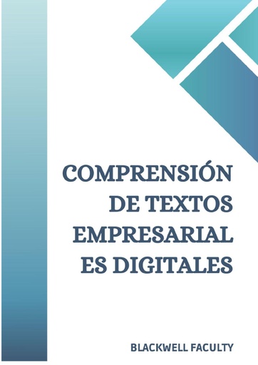 COMPRENSIÓN DE TEXTOS EMPRESARIALES DIGITALES